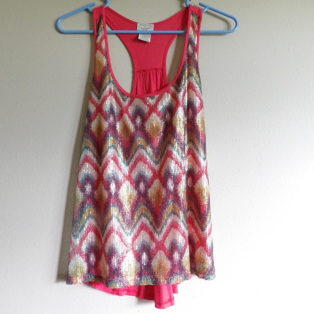 EyeLash Couture Sequin Tank